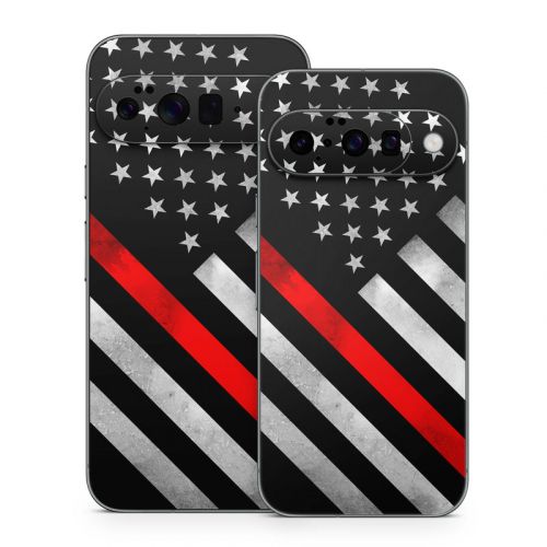 Thin Red Line Hero Google Pixel 10 Series Skin