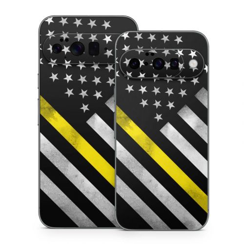 Thin Yellow Line Hero Google Pixel 10 Series Skin
