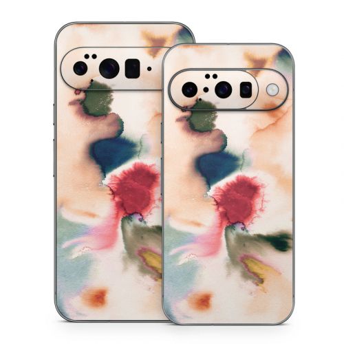 Abstract Watercolor Mineral Google Pixel 10 Series Skin