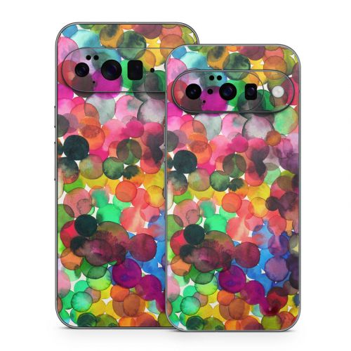 Watercolor Drops Google Pixel 10 Series Skin