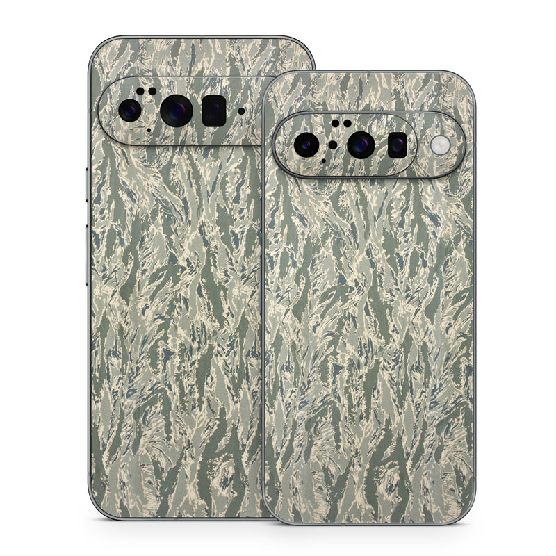 Google Pixel 10 Series Skin design of Pattern, Grass, Plant, with gray, green colors