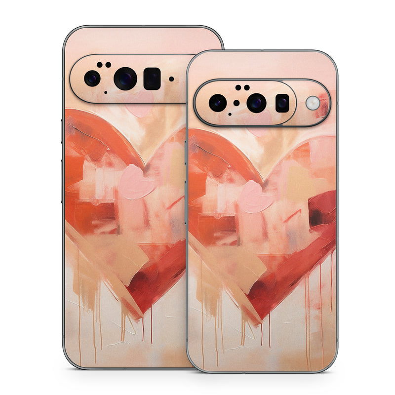 Google Pixel 10 Series Skin design of Paint, Art paint, Orange, Art, Font, Red, Painting, Tints and shades, Creative arts, Petal, with red, yellow, orange, pink, black, white colors