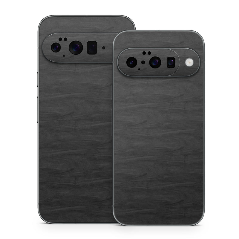 Google Pixel 10 Series Skin design of Black, Brown, Wood, Grey, Flooring, Floor, Laminate flooring, Wood flooring, with black colors