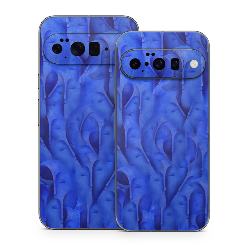 Google Pixel 10 Series Skin design of Blue, Graphics