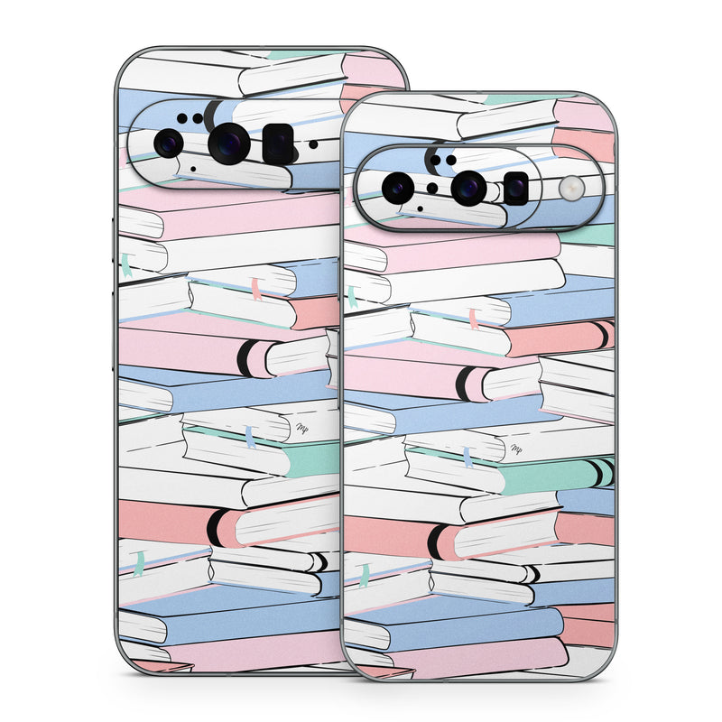 Google Pixel 10 Series Skin design of White, Line, Material property, Red, Font, Pattern, Parallel, Carmine, Rectangle, Slope, with white, black, blue, green, pink colors