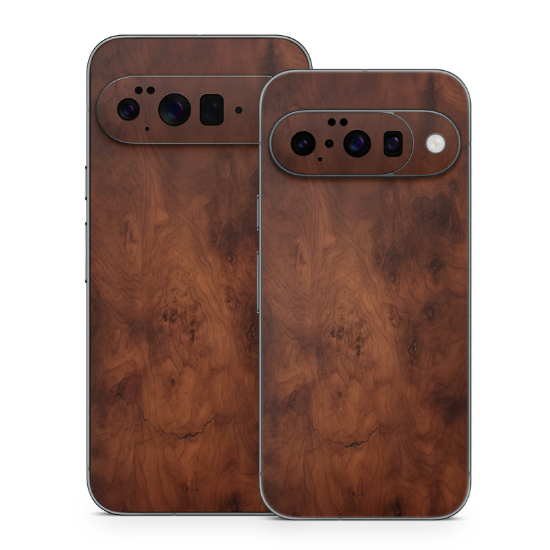 Google Pixel 10 Series Skin design of Brown, Wood, Rectangle, Beige, Tints and shades, Flooring, Art, Hardwood, Pattern, Peach, with brown, black colors