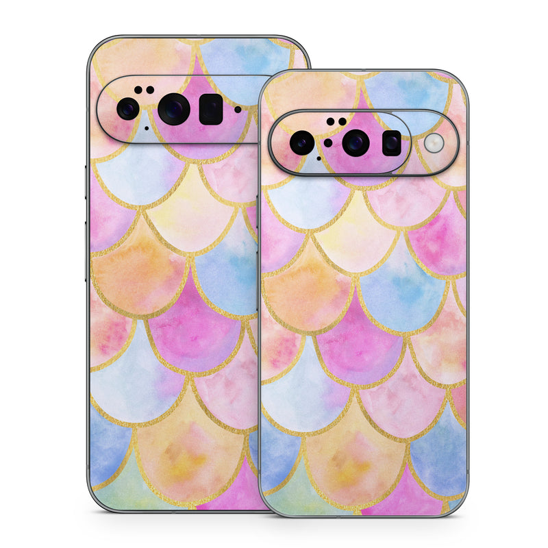 Google Pixel 10 Series Skin design of Colorfulness, Natural material, Pink, Art, Line, Magenta, Red, Creative arts, Circle, Pattern, with pink, purple, blue, orange, yellow, white colors