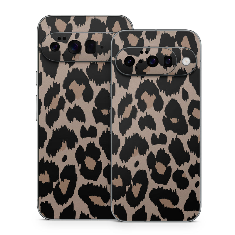 Google Pixel 10 Series Skin design of Pattern, Brown, Fur, Design, Textile, Monochrome, Fawn, with black, gray, red, green colors