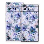 Aquatic Artistic Flowers Google Pixel 6 Series Skin