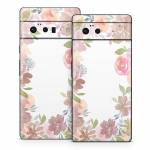 Blush Flower Frame Google Pixel 6 Series Skin