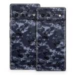 Digital Navy Camo Google Pixel 6 Series Skin