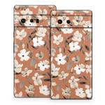 Fresh Flowers Copper Google Pixel 6 Series Skin