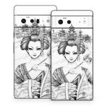 Geisha Sketch Google Pixel 6 Series Skin