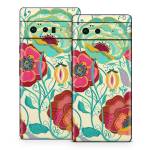 Golden Flowers Google Pixel 6 Series Skin