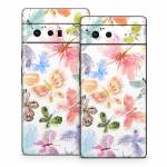Pastel Butterflies Google Pixel 6 Series Skin