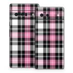 Pink Plaid Google Pixel 6 Series Skin