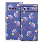 Purple Flowers Google Pixel 6 Series Skin