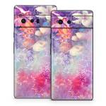 Sketch Flowers Lily Google Pixel 6 Series Skin
