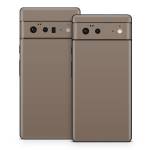 Solid State Flat Dark Earth Google Pixel 6 Series Skin