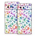 Valentines Love Hearts Google Pixel 6 Series Skin