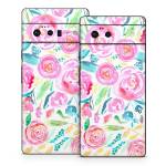 Watercolor Roses Google Pixel 6 Series Skin