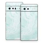 Winter Green Marble Google Pixel 6 Series Skin