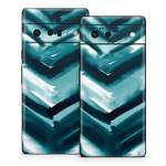 Watercolor Chevron Google Pixel 6 Series Skin