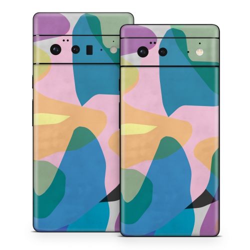 Abstract Camo Google Pixel 6 Series Skin