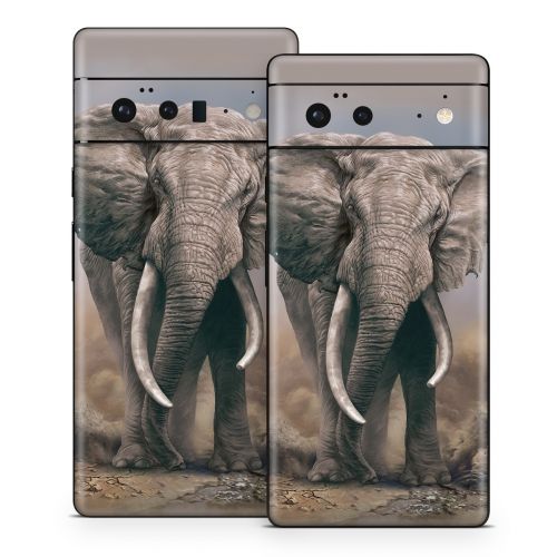 African Elephant Google Pixel 6 Series Skin