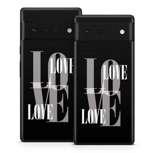 Black Love Google Pixel 6 Series Skin