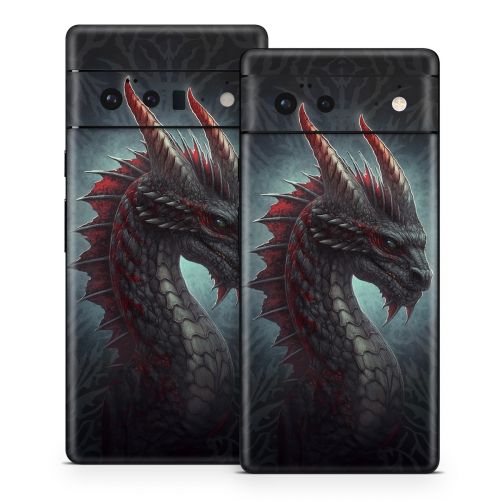 Black Dragon Google Pixel 6 Series Skin