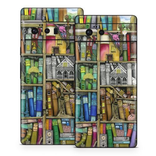 Bookshelf Google Pixel 6 Series Skin