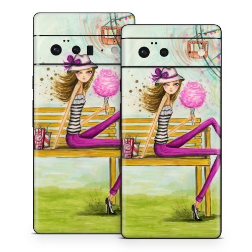 Carnival Cotton Candy Google Pixel 6 Series Skin