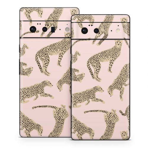 Cheetahs Pink Google Pixel 6 Series Skin