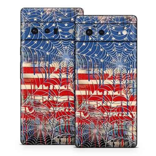 Cobweb Flag Google Pixel 6 Series Skin