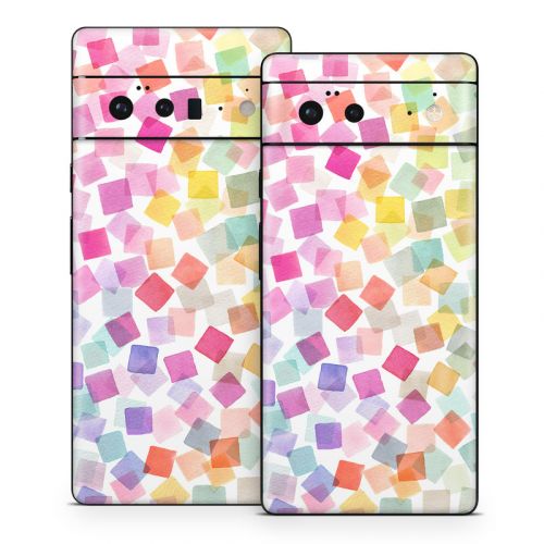 Confetti Squares Google Pixel 6 Series Skin