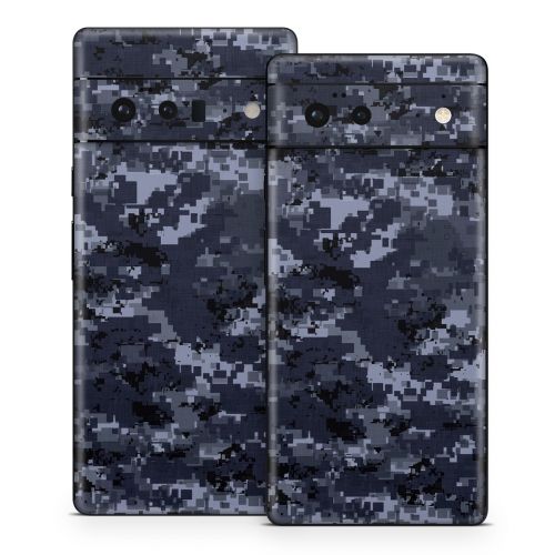 Digital Navy Camo Google Pixel 6 Series Skin