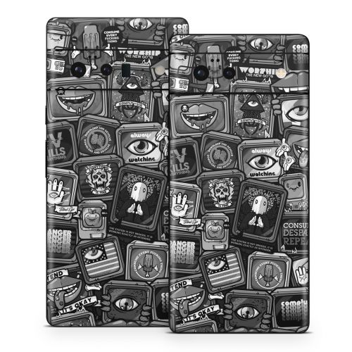 Distraction Tactic B&W Google Pixel 6 Series Skin