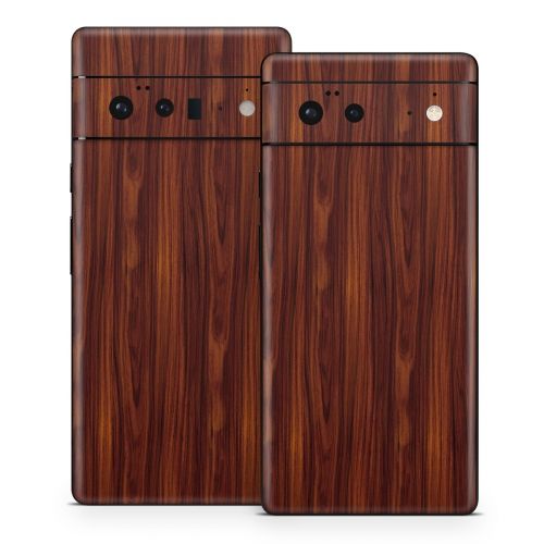 Dark Rosewood Google Pixel 6 Series Skin