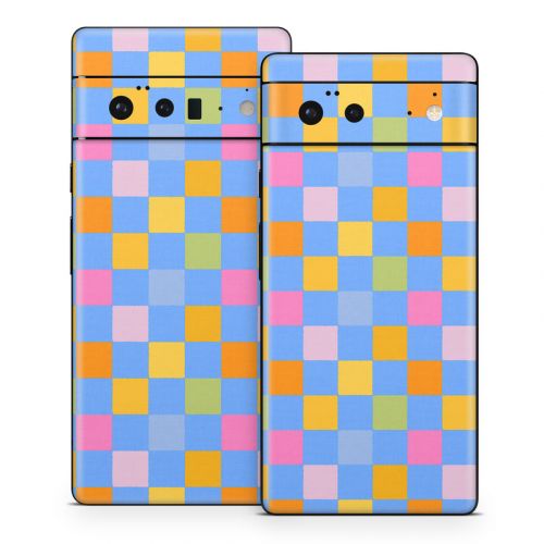 Eclectic Checker Google Pixel 6 Series Skin
