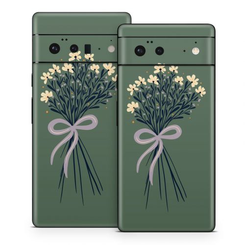 Floral Bouquet Bow Google Pixel 6 Series Skin
