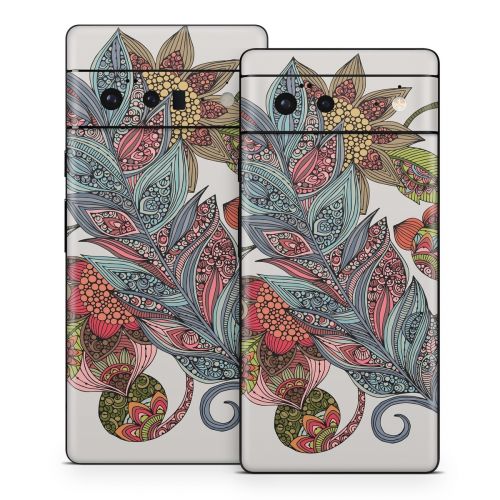 Feather Flower Google Pixel 6 Series Skin