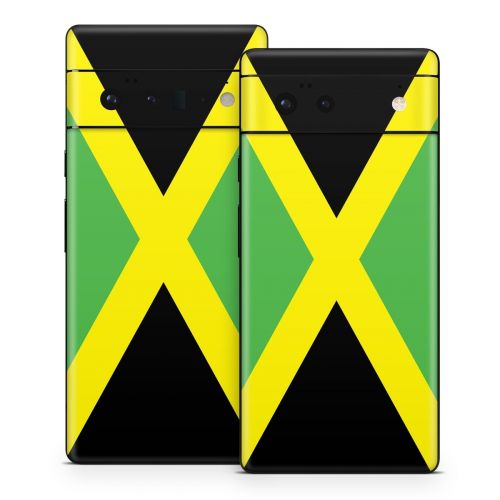 Jamaican Flag Google Pixel 6 Series Skin