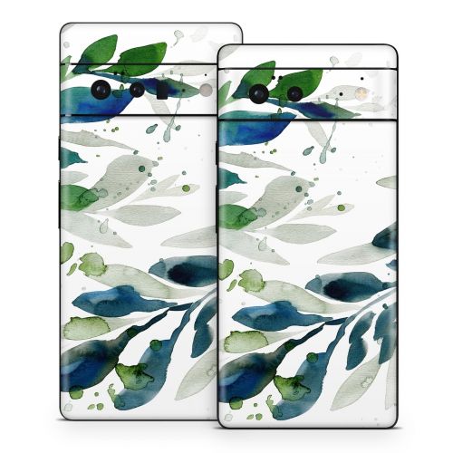 Floating Leaves Google Pixel 6 Series Skin