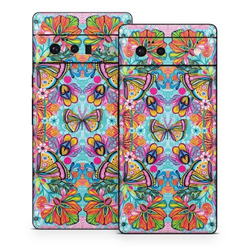 Free Butterfly Google Pixel 6 Series Skin