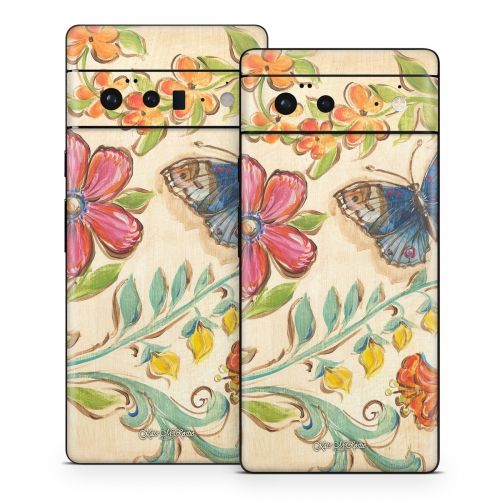 Garden Scroll Google Pixel 6 Series Skin