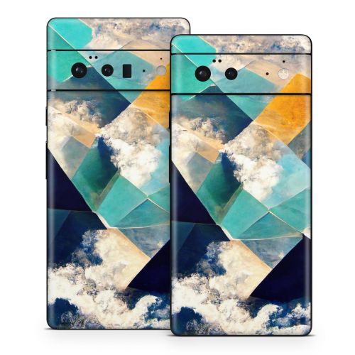 Gold Clouds Google Pixel 6 Series Skin