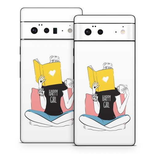 Happy Girl Google Pixel 6 Series Skin