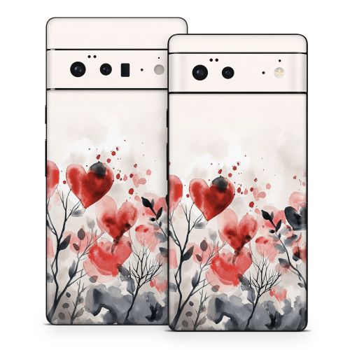 Heart Garden Google Pixel 6 Series Skin
