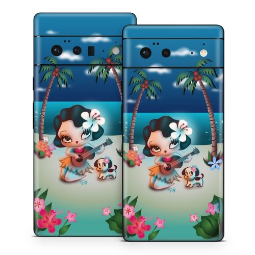 Hula Night Google Pixel 6 Series Skin